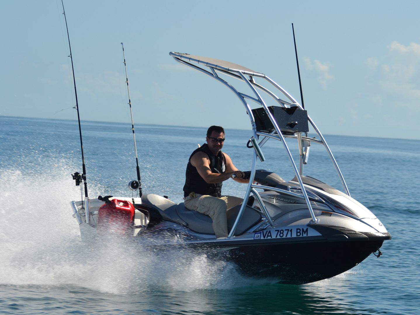 4 Jet Skis Fishing 30 Miles Offshore Oregon Inlet NC 2CoolFishing